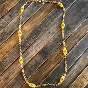 J.Crew Chartreuse Necklace